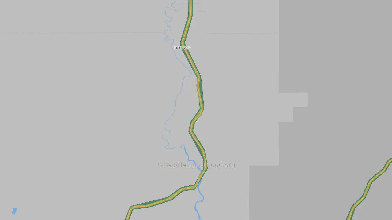 83283, ID Map of Noise Levels in 83283