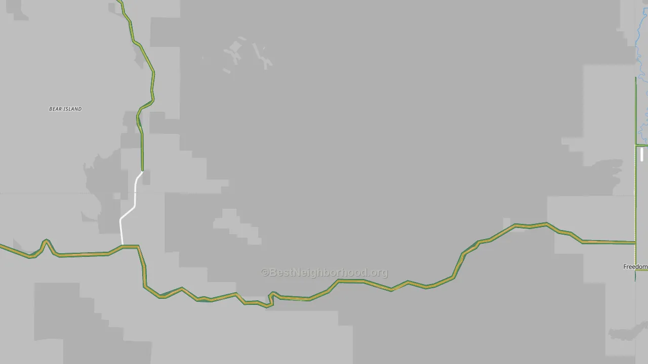 83285, ID Map of Noise Levels in 83285