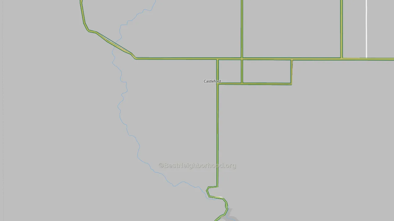 83321, ID Map of Noise Levels in 83321
