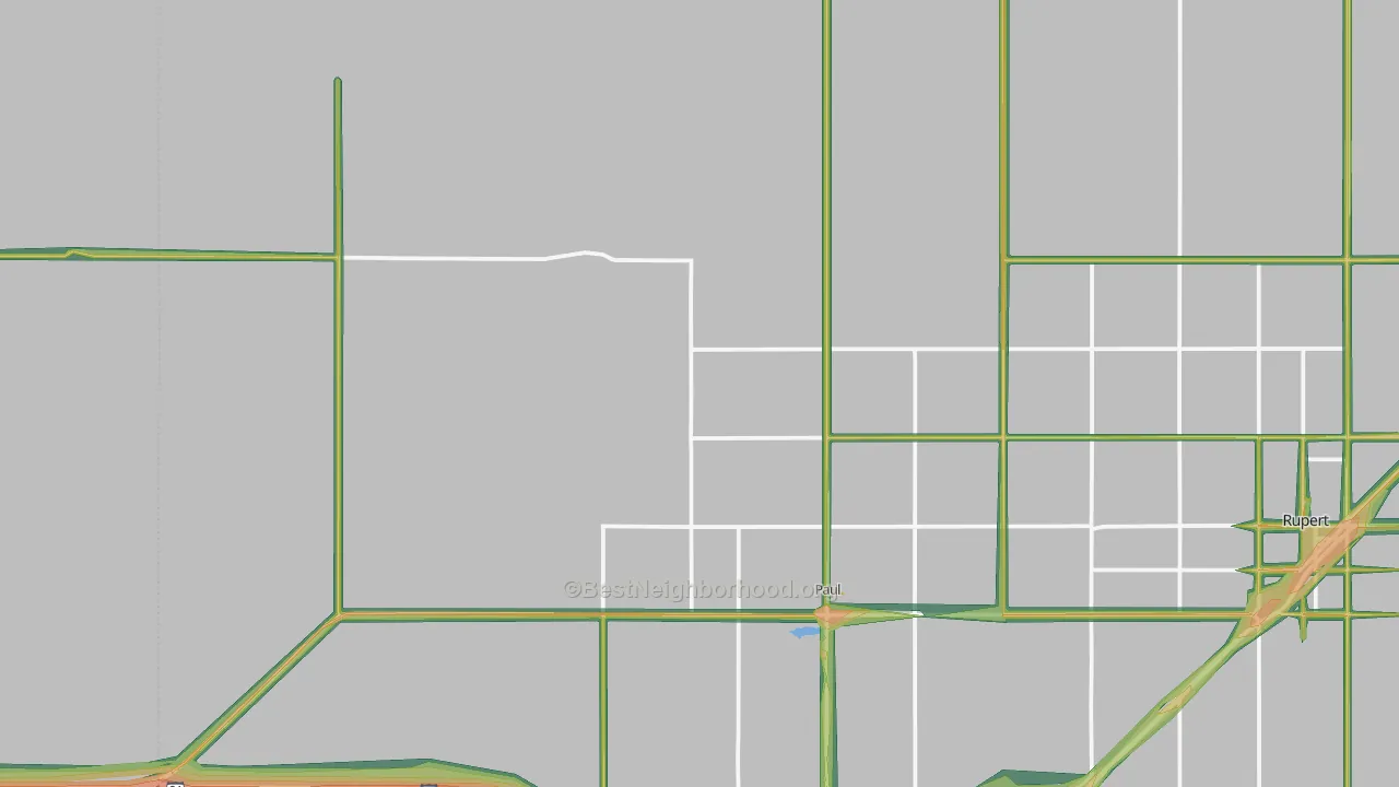 83347, ID Map of Noise Levels in 83347