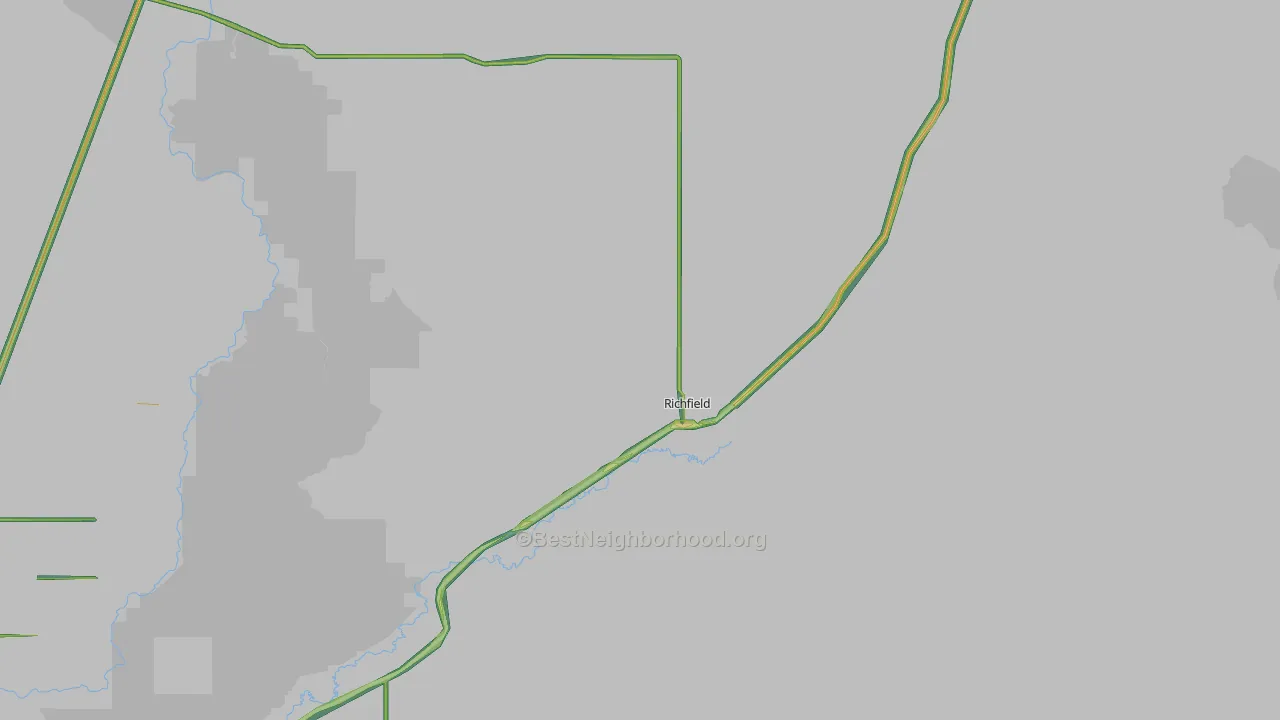 83349, ID Map of Noise Levels in 83349