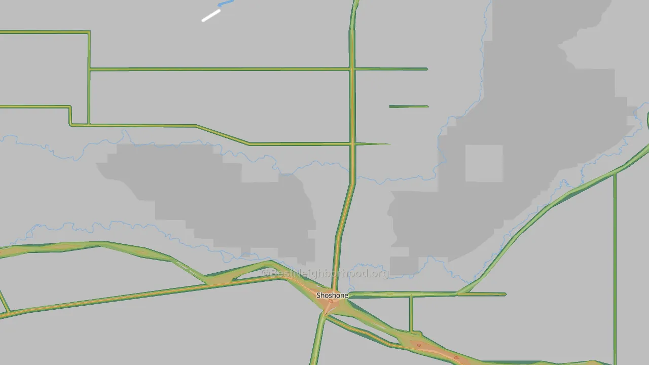 83352, ID Map of Noise Levels in 83352