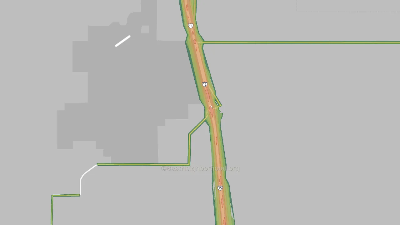83425, ID Map of Noise Levels in 83425