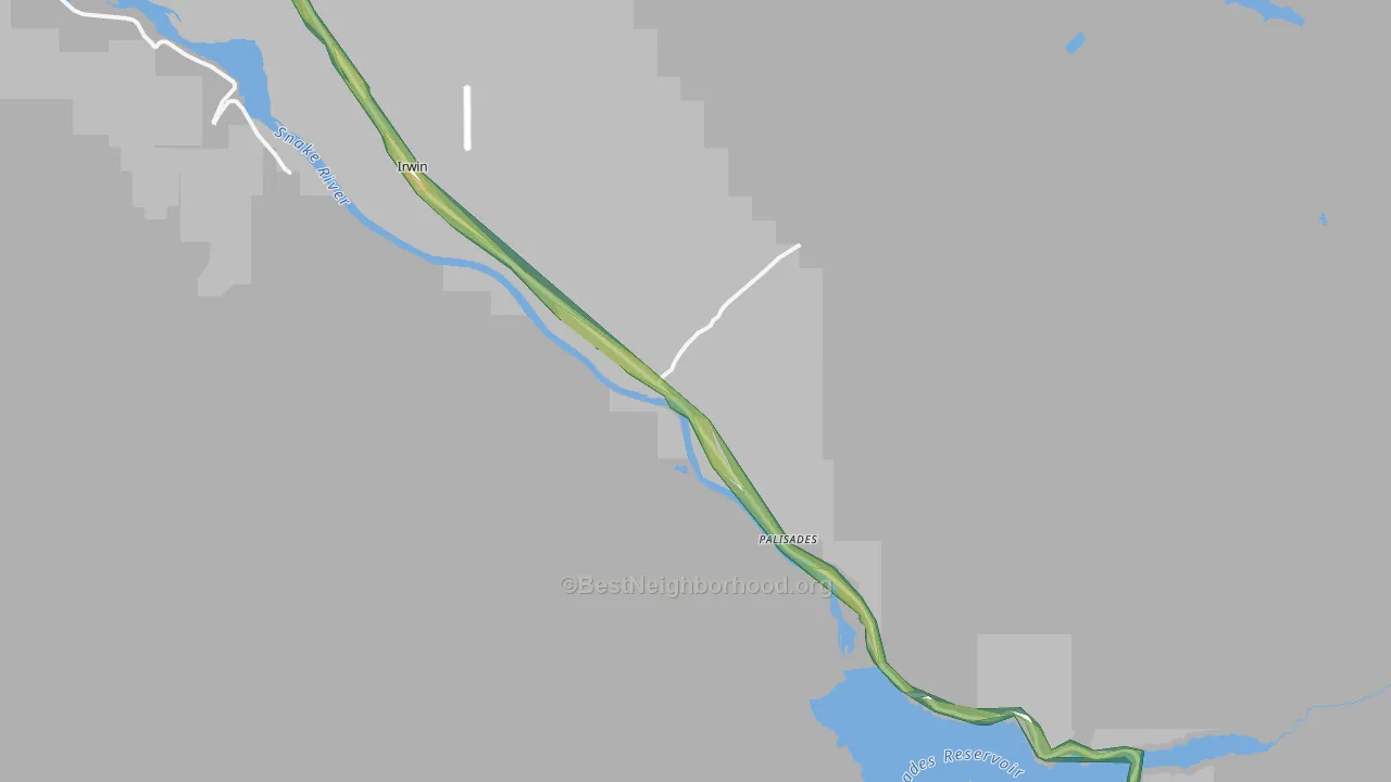 83428, ID Map of Noise Levels in 83428