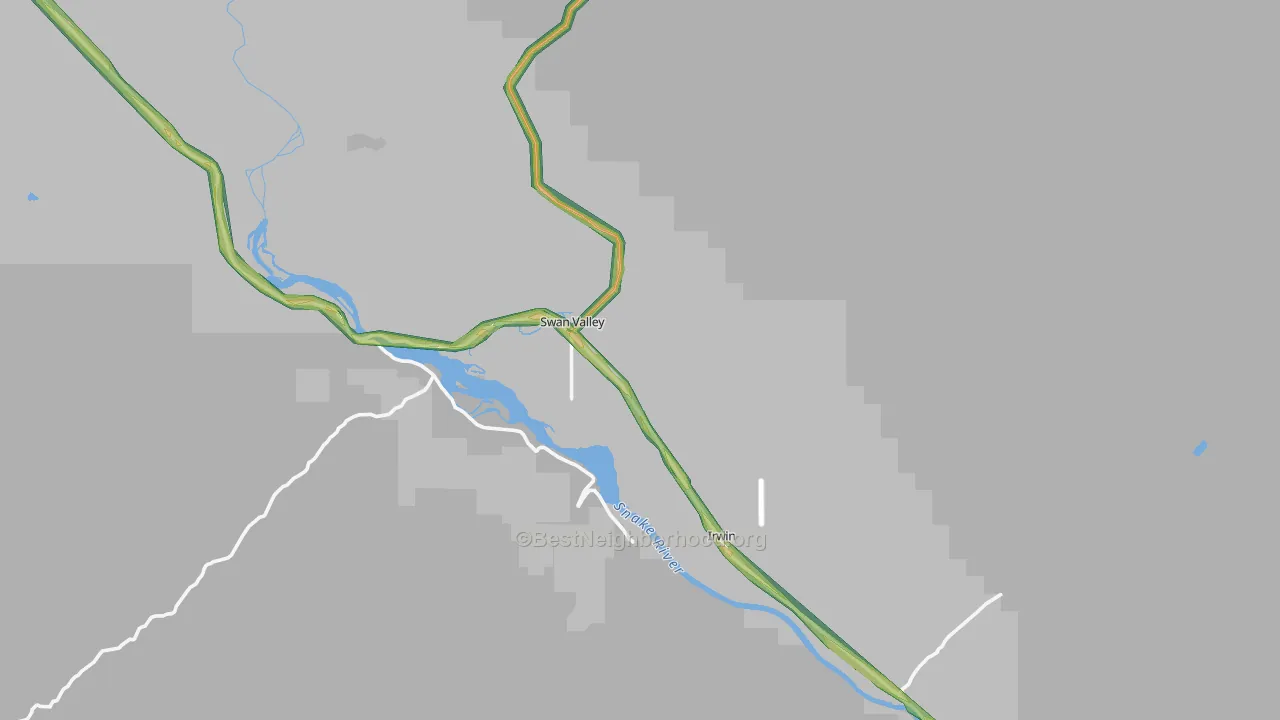 83449, ID Map of Noise Levels in 83449