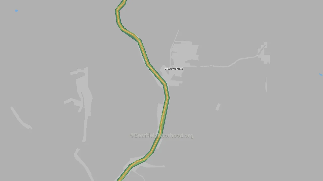 83463, ID Map of Noise Levels in 83463