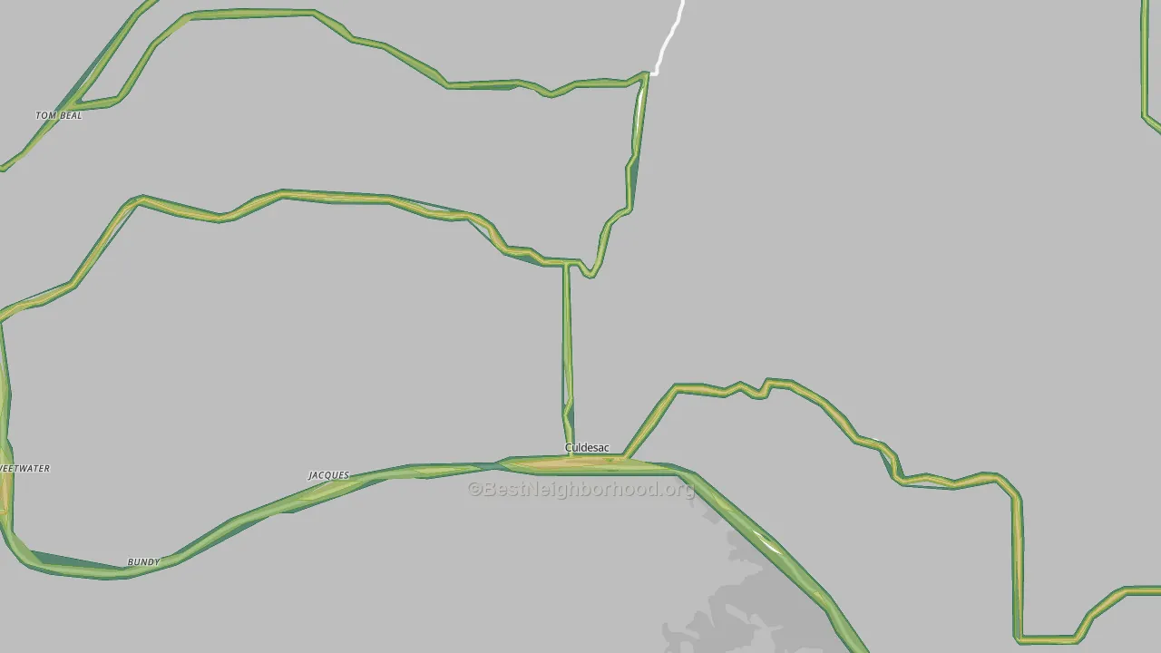 83524, ID Map of Noise Levels in 83524