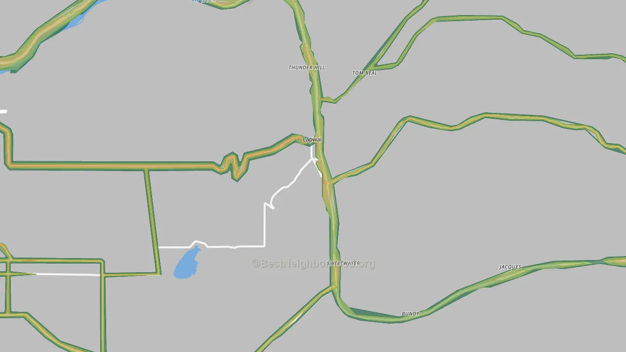 83540, ID Map of Noise Levels in 83540