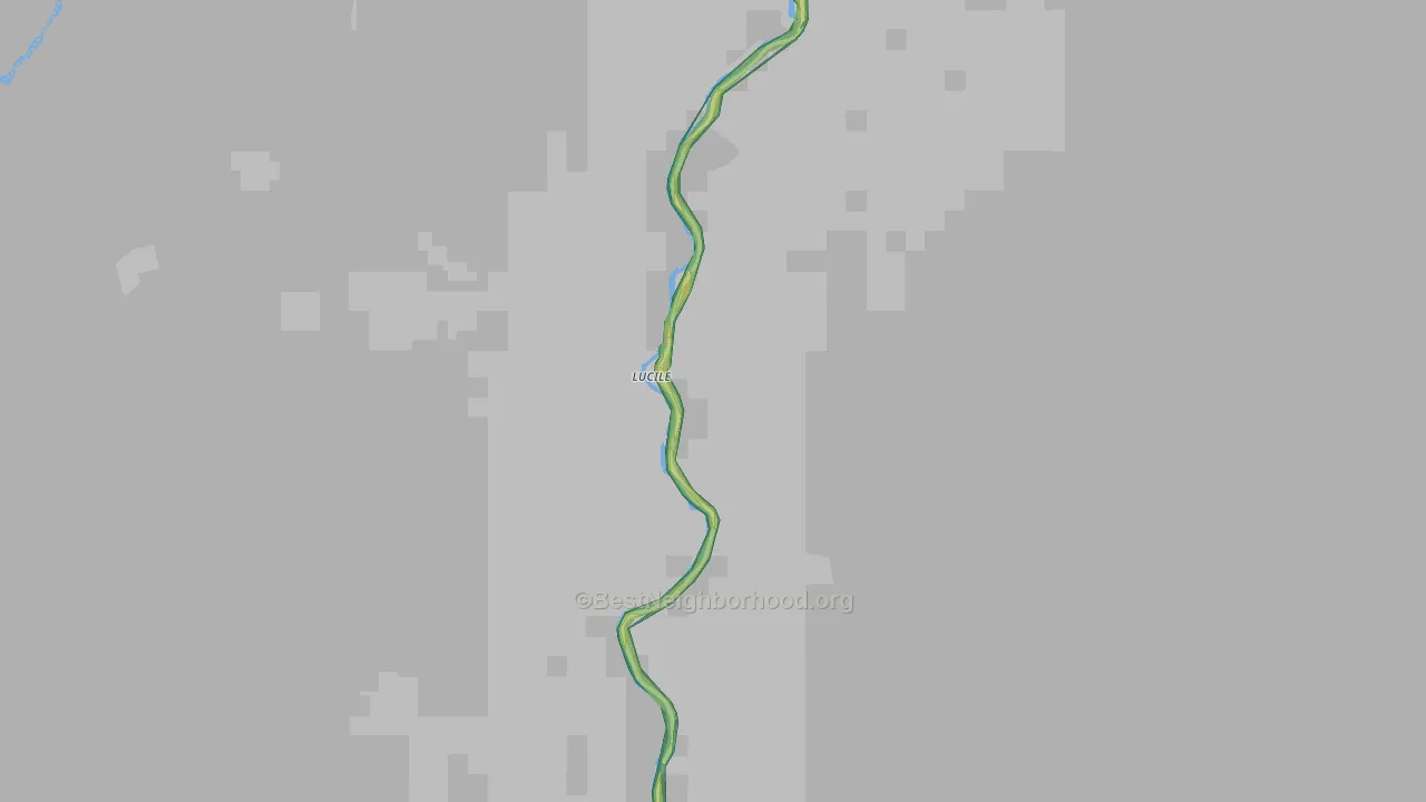 83542, ID Map of Noise Levels in 83542