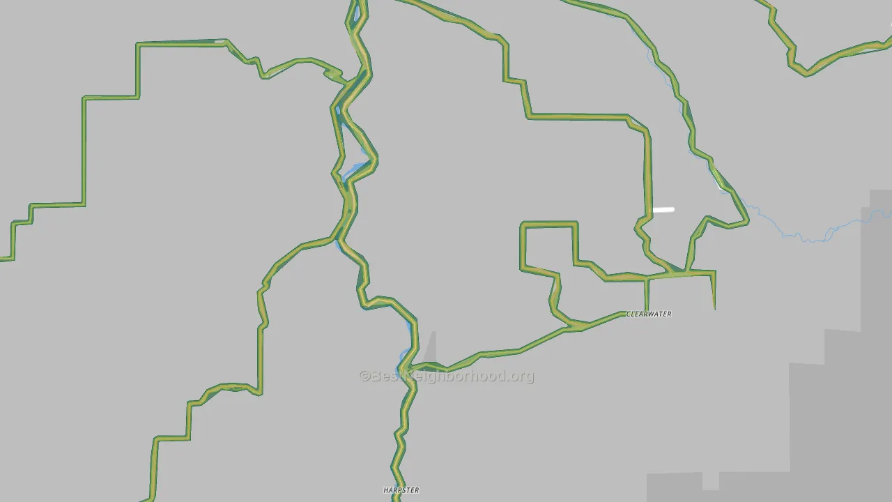 83552, ID Map of Noise Levels in 83552