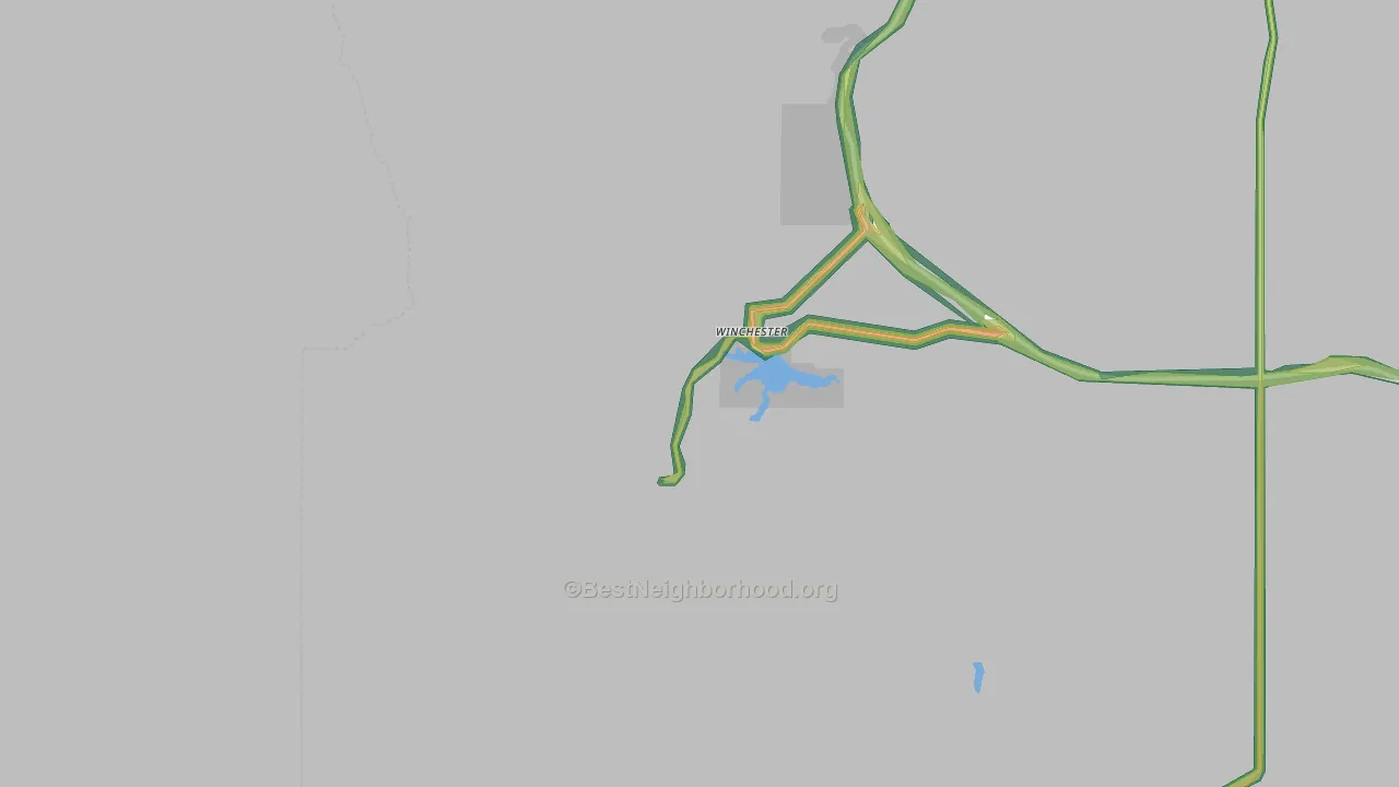 83555, ID Map of Noise Levels in 83555
