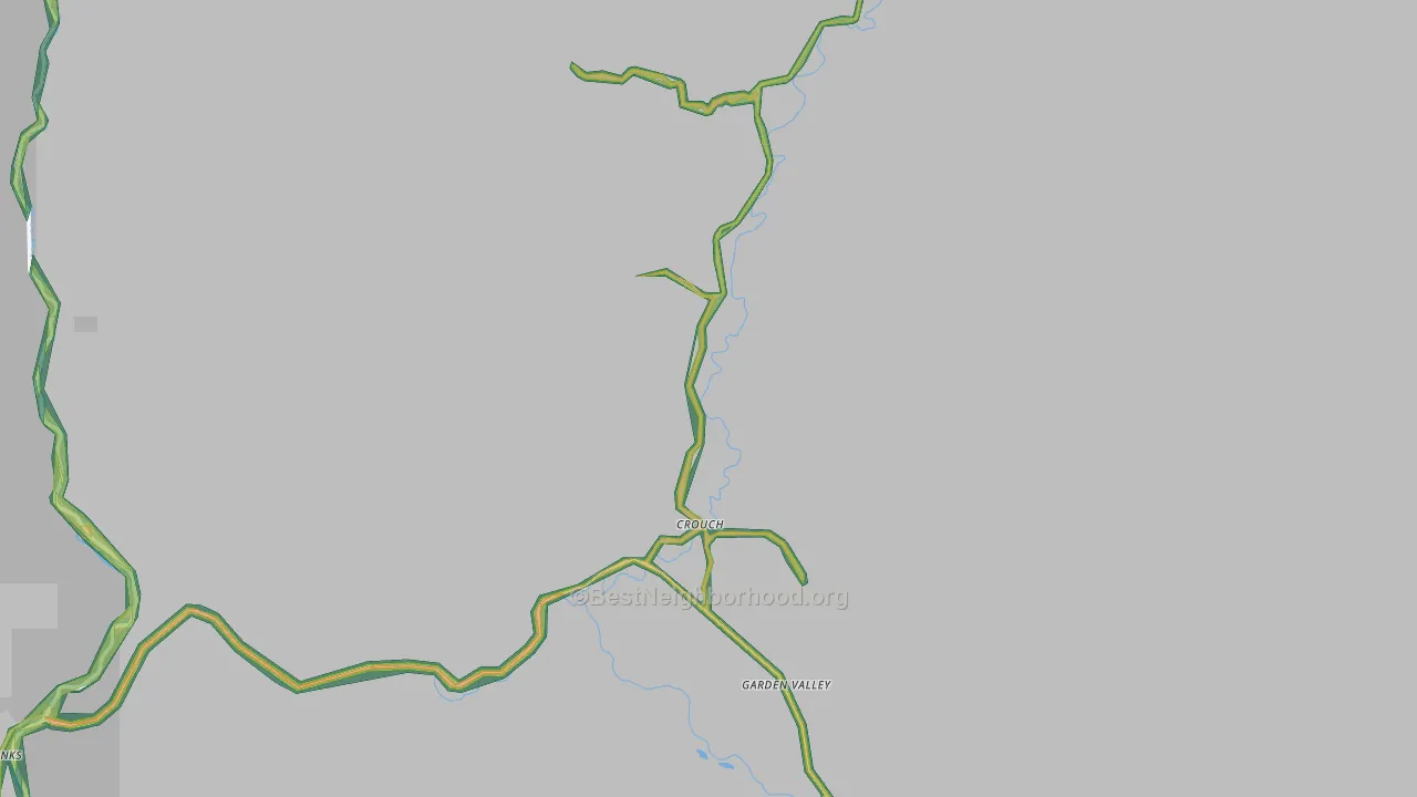 83622, ID Map of Noise Levels in 83622