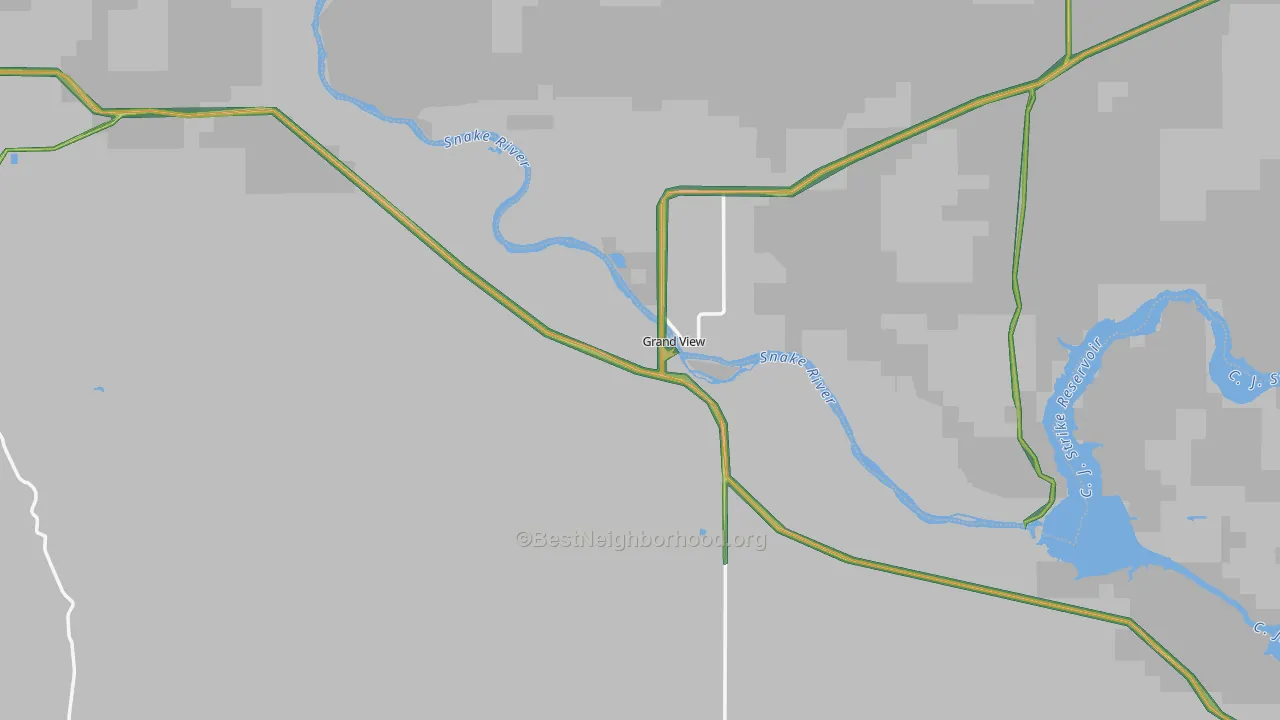 83624, ID Map of Noise Levels in 83624