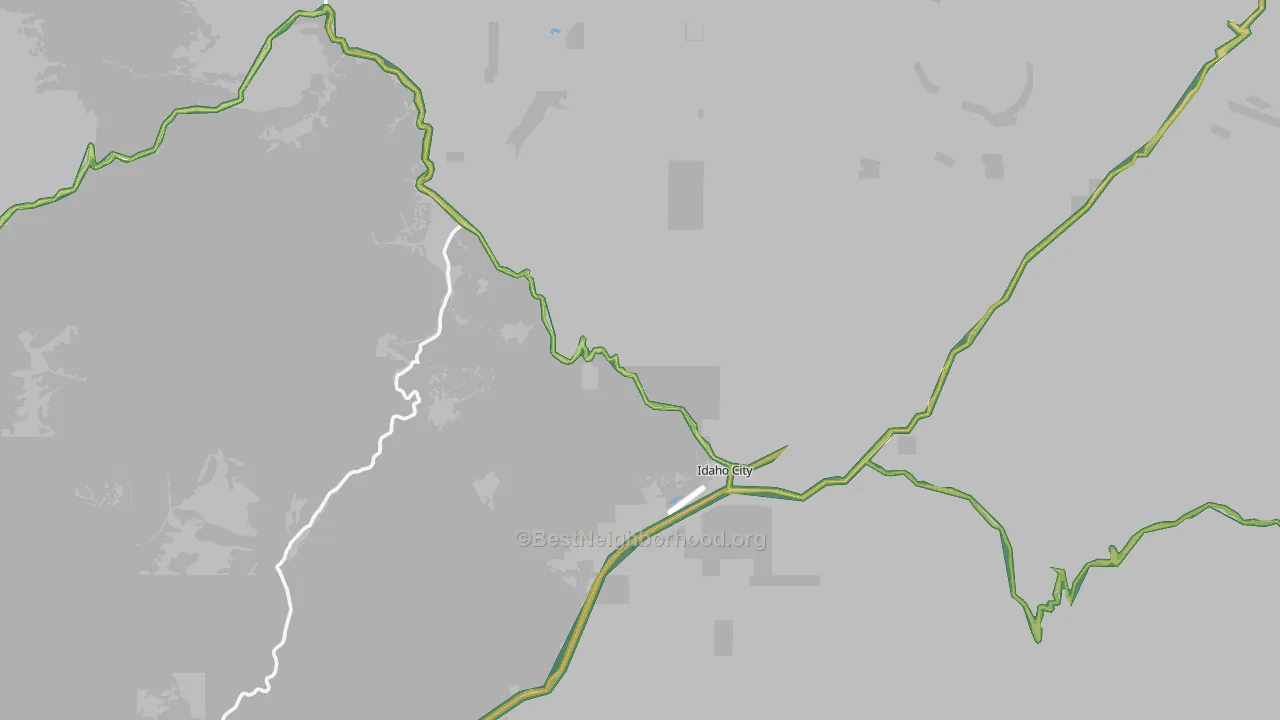 83631, ID Map of Noise Levels in 83631