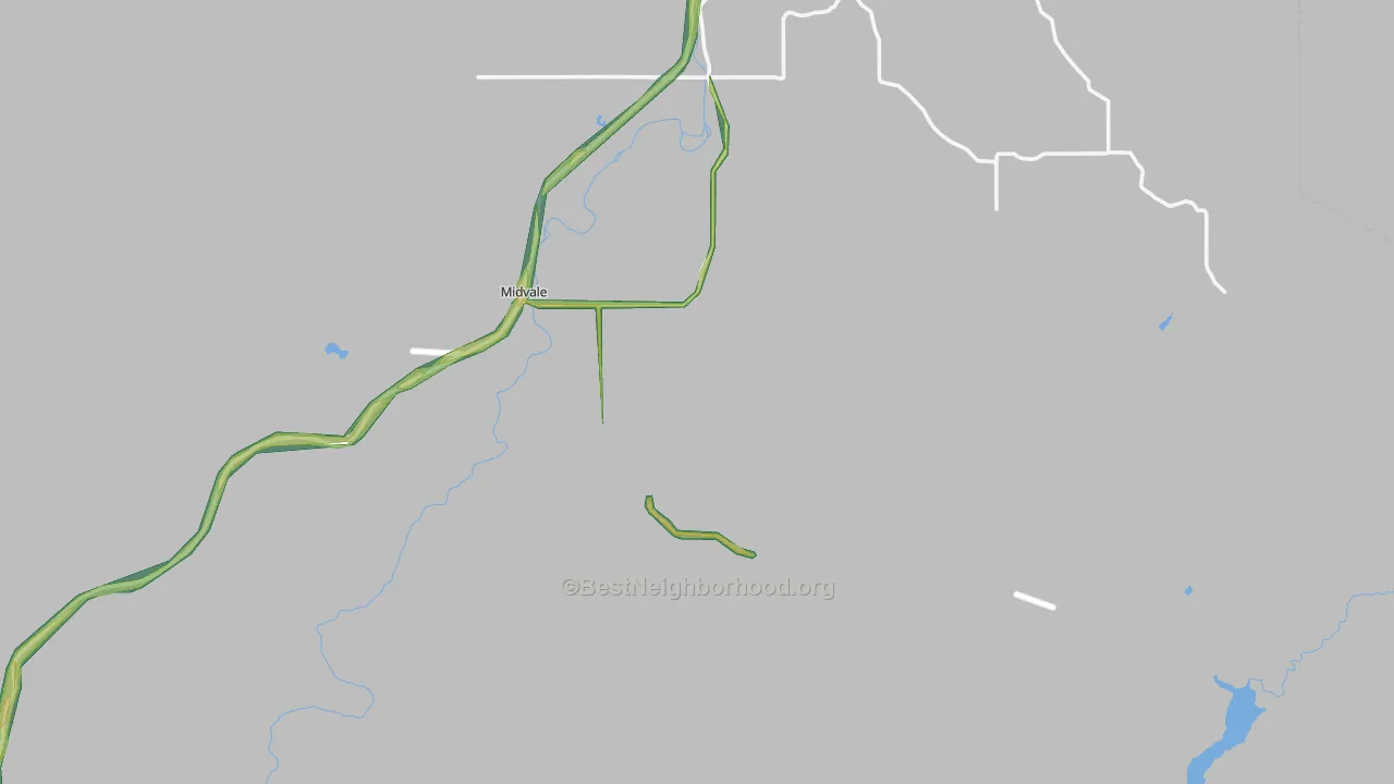 83645, ID Map of Noise Levels in 83645