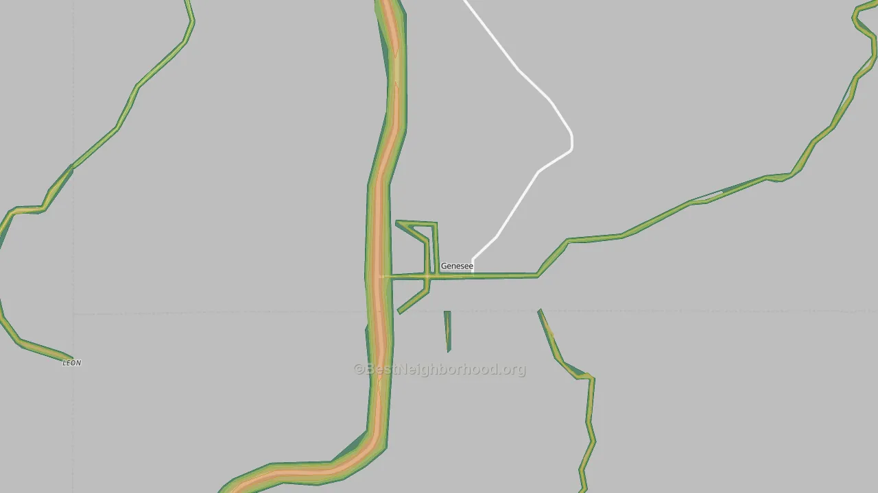 83832, ID Map of Noise Levels in 83832