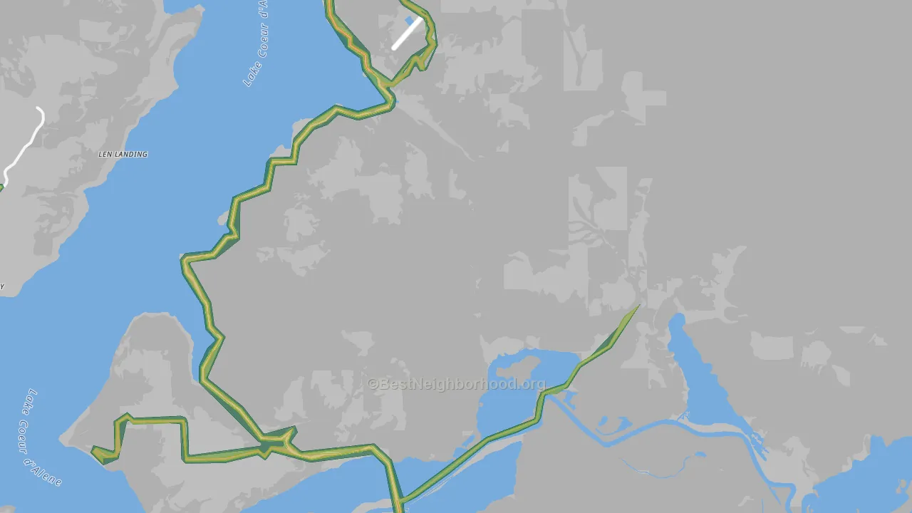 83833, ID Map of Noise Levels in 83833