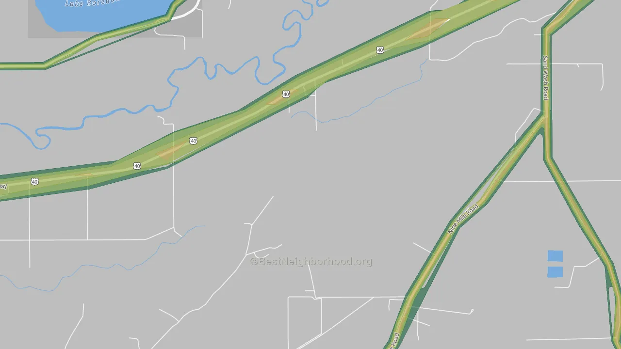 84012, UT Map of Noise Levels in 84012