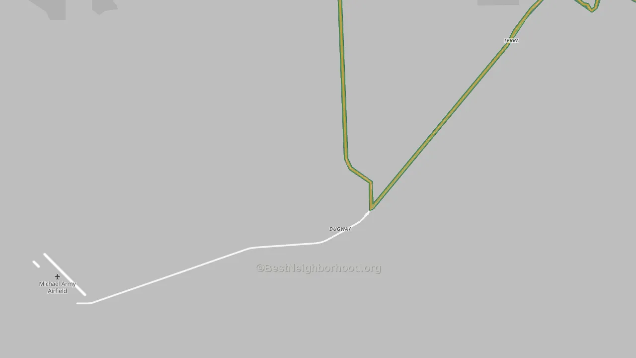 84022, UT Map of Noise Levels in 84022