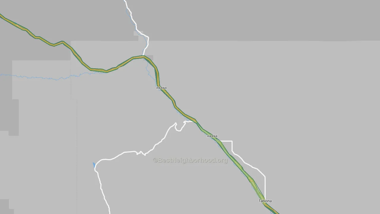 84031, UT Map of Noise Levels in 84031