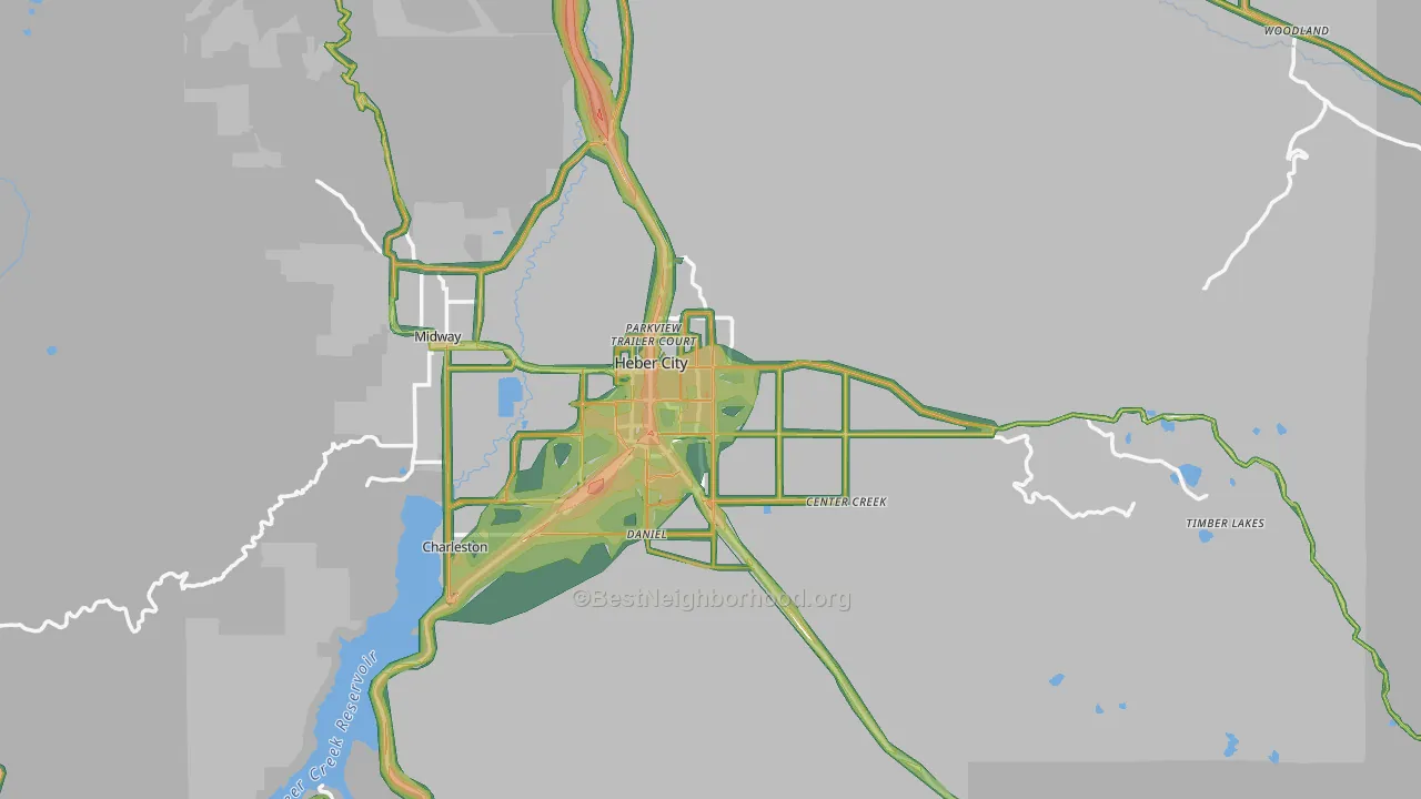 84032, UT Map of Noise Levels in 84032
