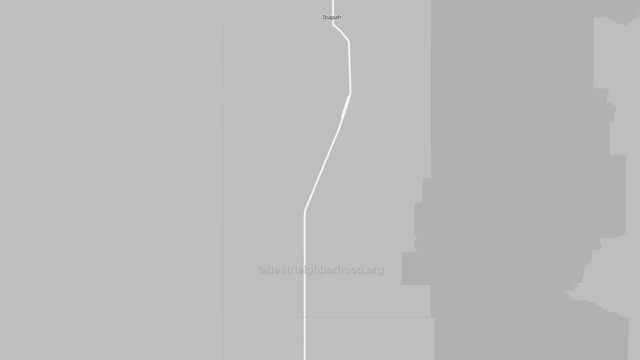 84034, UT Map of Noise Levels in 84034