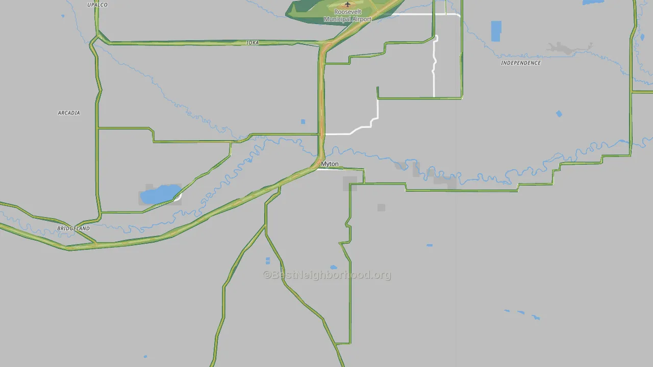 84052, UT Map of Noise Levels in 84052