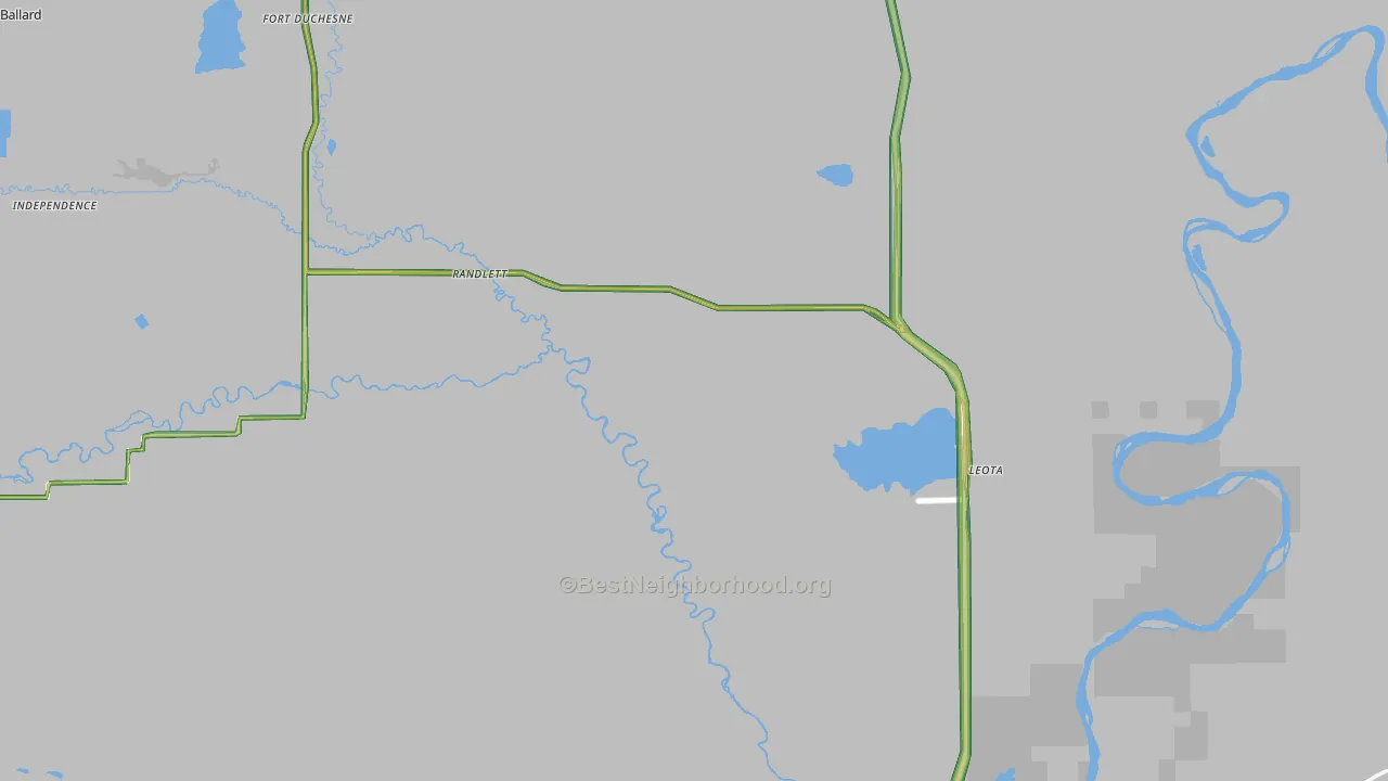 84063, UT Map of Noise Levels in 84063