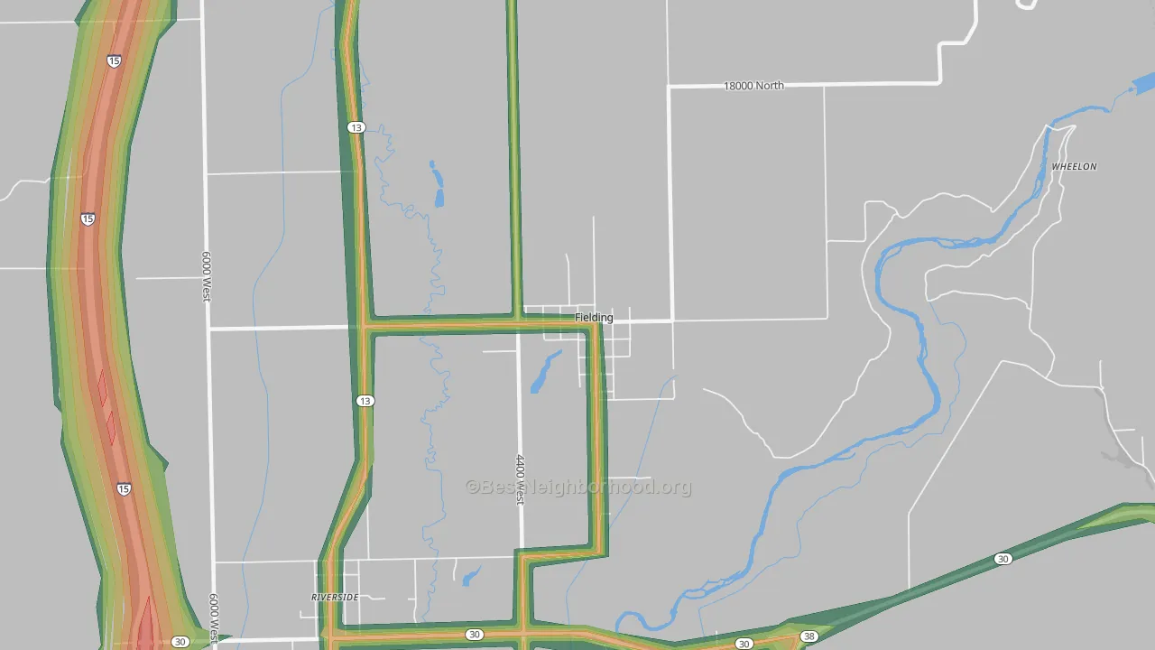 84311, UT Map of Noise Levels in 84311