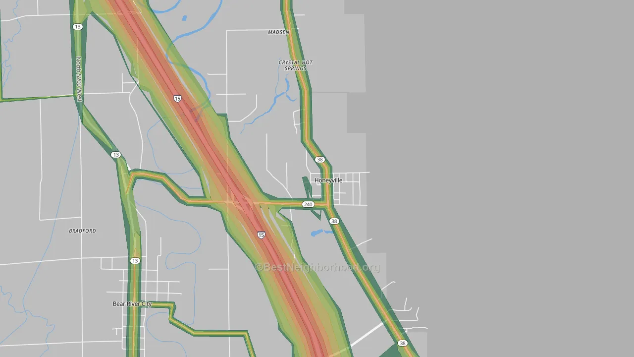 84314, UT Map of Noise Levels in 84314