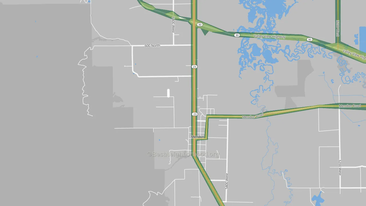 84325, UT Map of Noise Levels in 84325