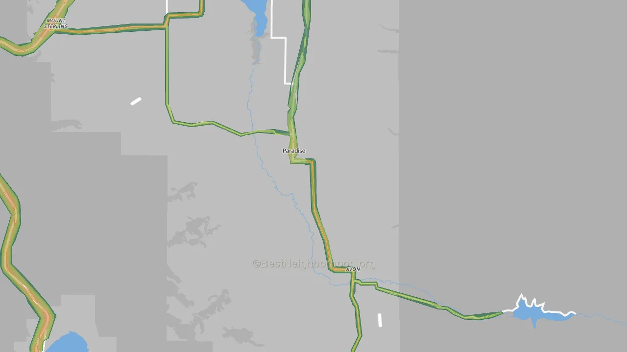 84328, UT Map of Noise Levels in 84328