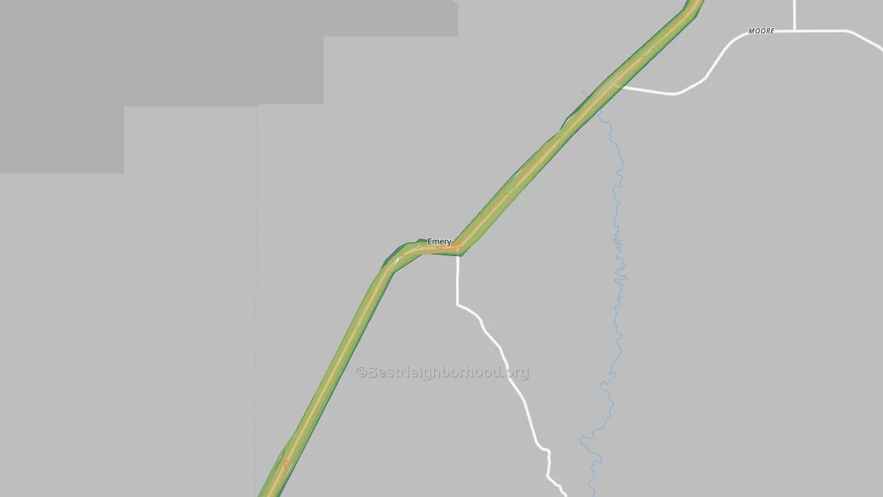 84522, UT Map of Noise Levels in 84522