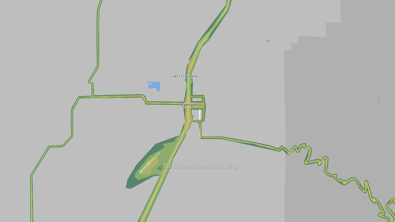 84627, UT Map of Noise Levels in 84627