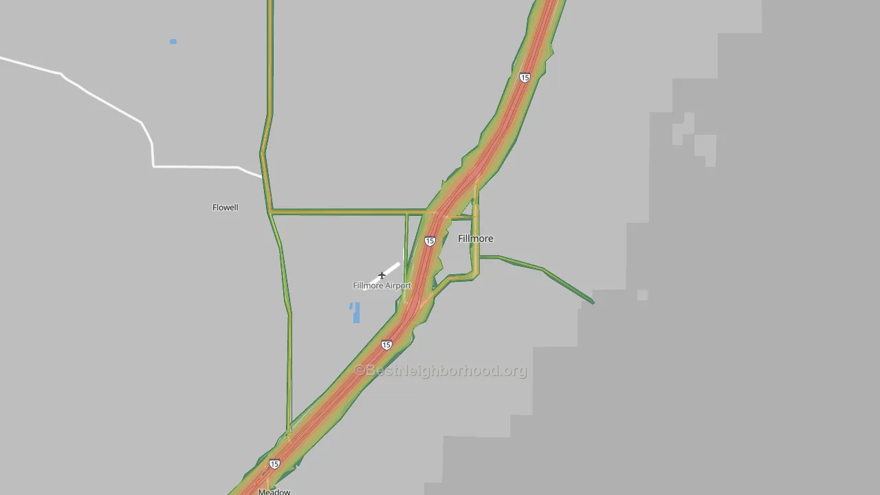 84631, UT Map of Noise Levels in 84631
