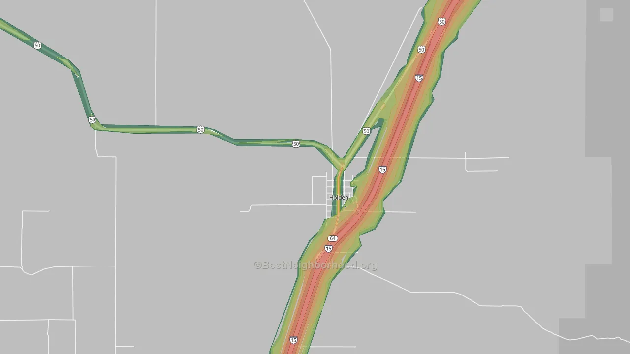 84636, UT Map of Noise Levels in 84636