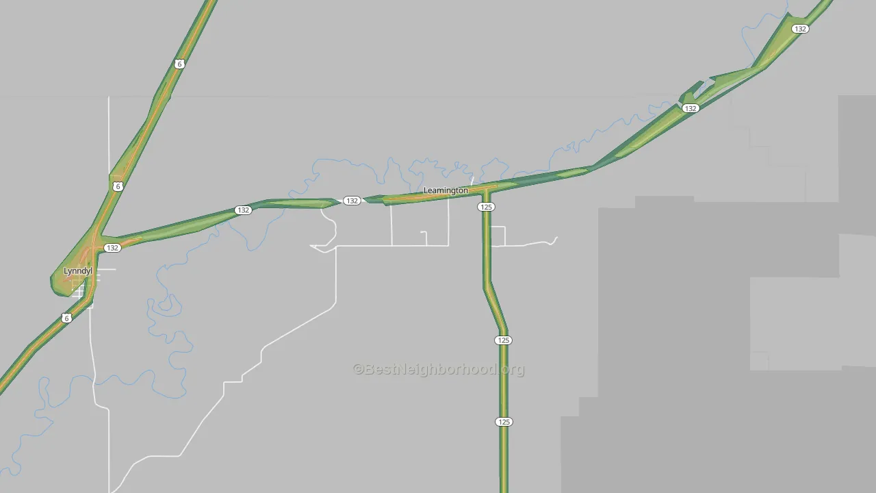 84638, UT Map of Noise Levels in 84638