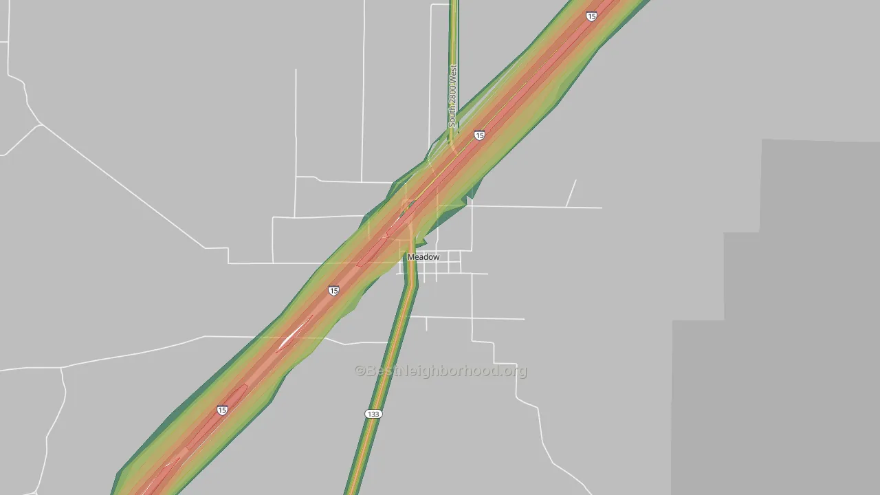 84644, UT Map of Noise Levels in 84644