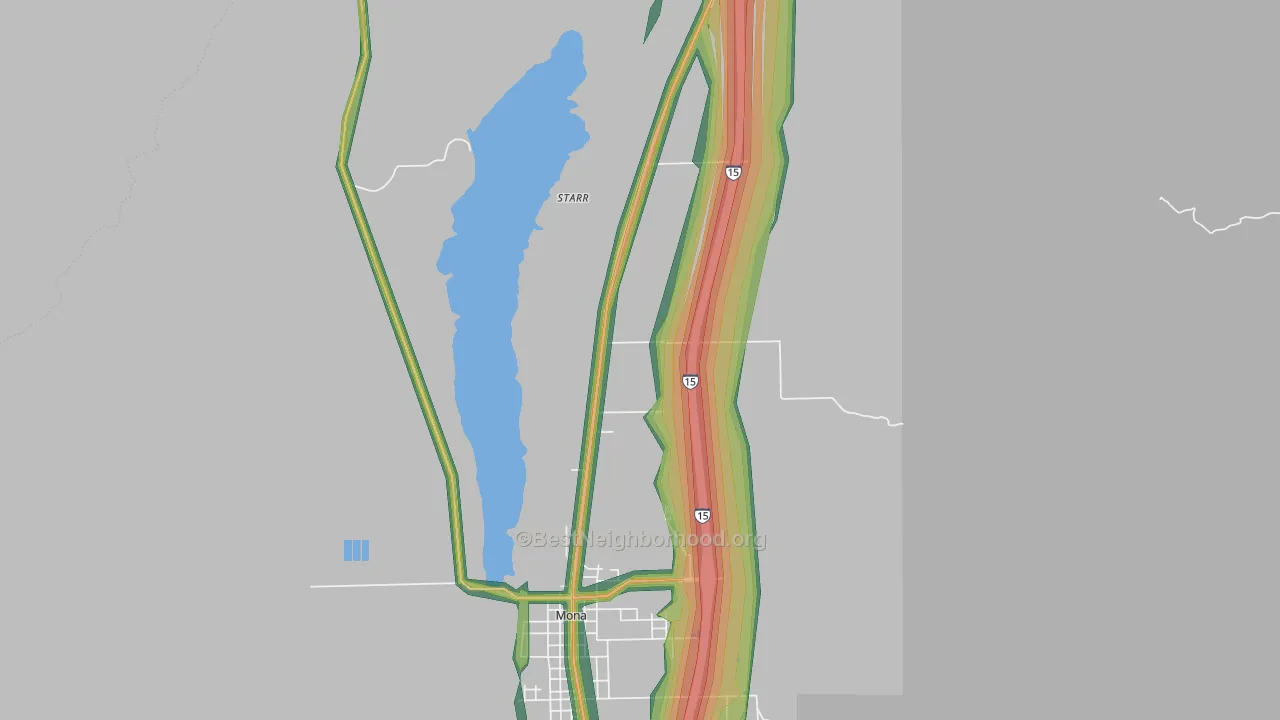 84645, UT Map of Noise Levels in 84645