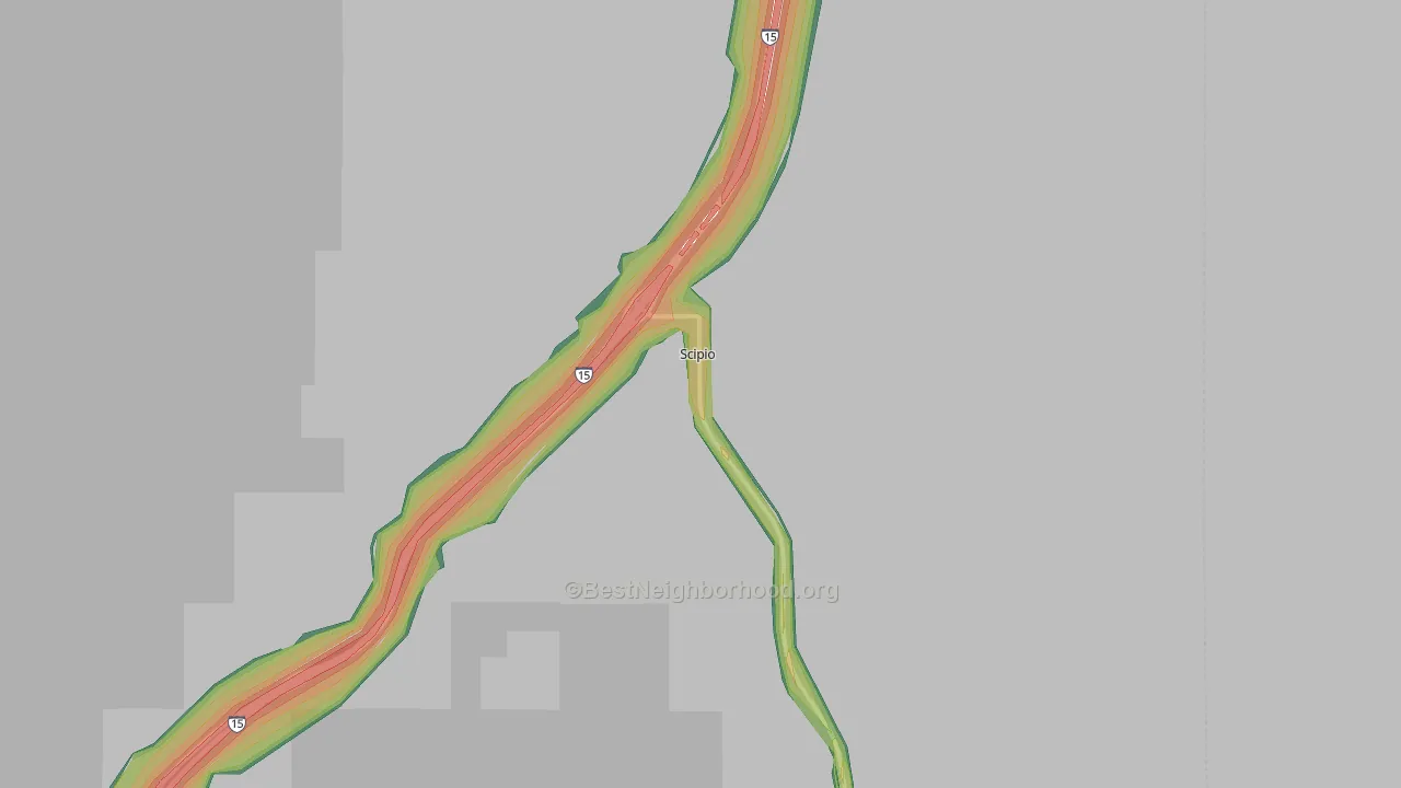 84656, UT Map of Noise Levels in 84656