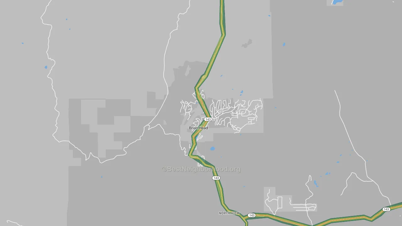 84719, UT Map of Noise Levels in 84719