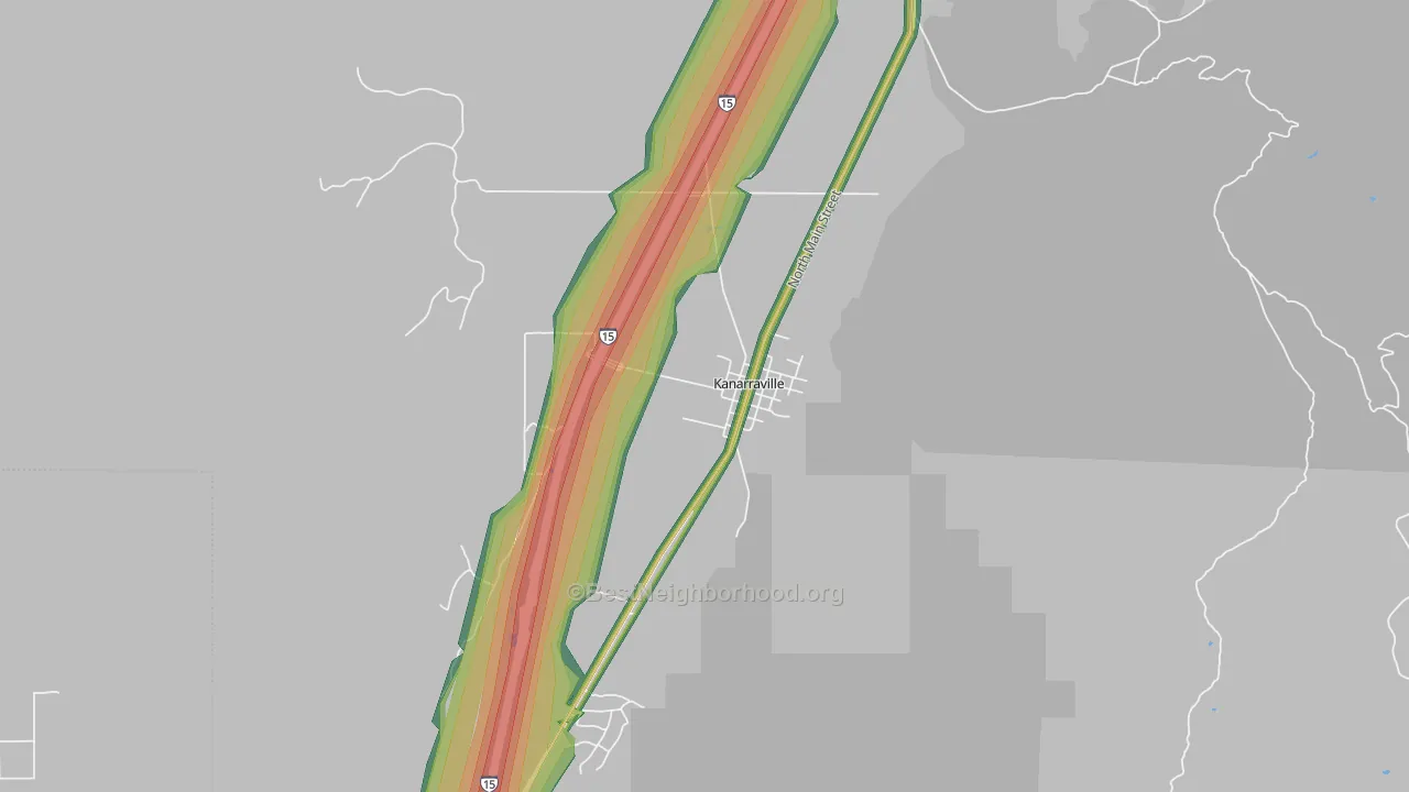 84742, UT Map of Noise Levels in 84742