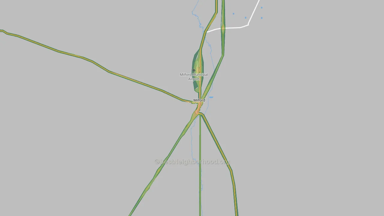 84751, UT Map of Noise Levels in 84751