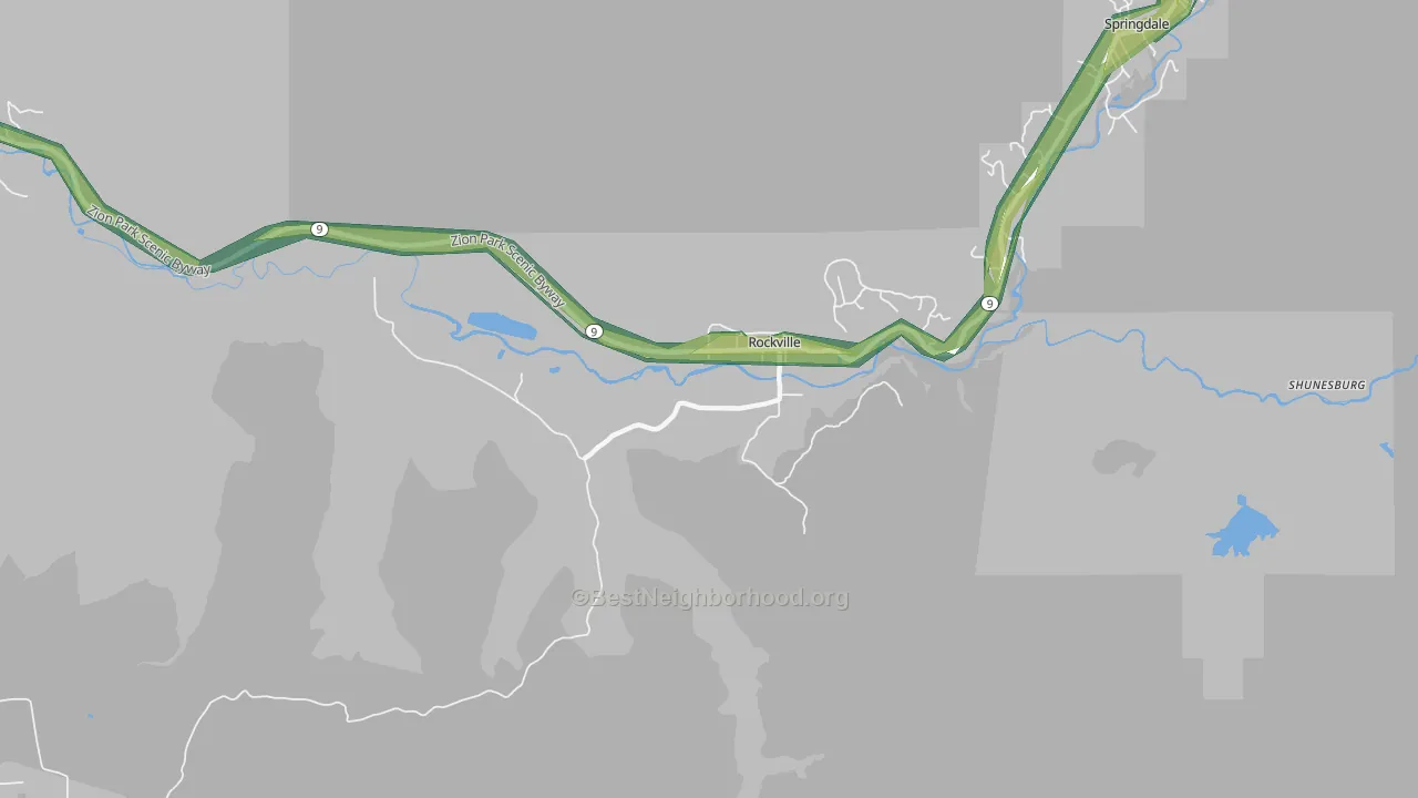 84763, UT Map of Noise Levels in 84763