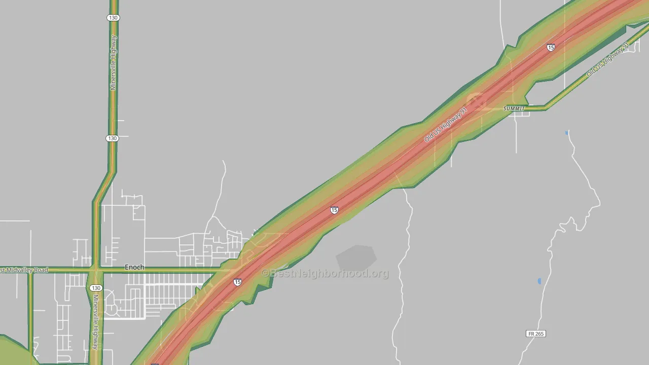 84772, UT Map of Noise Levels in 84772