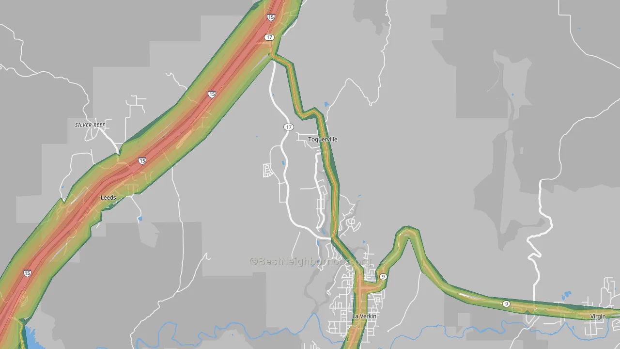 84774, UT Map of Noise Levels in 84774