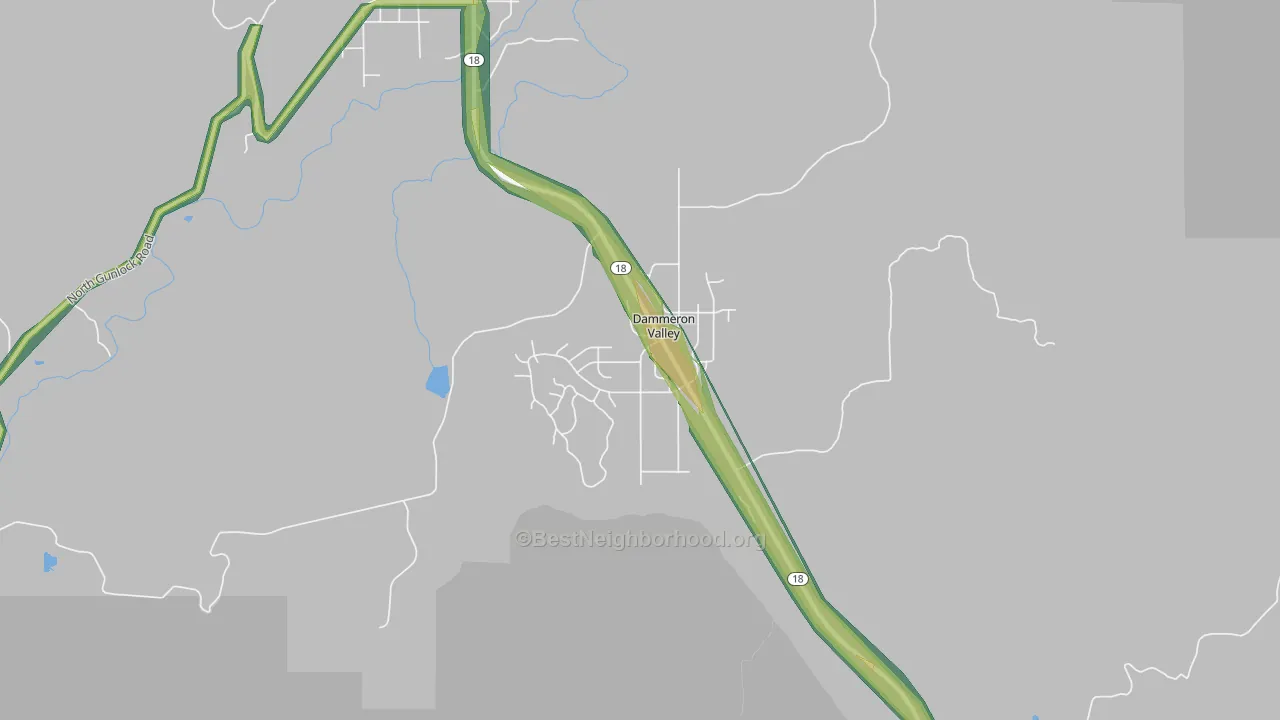 84783, UT Map of Noise Levels in 84783