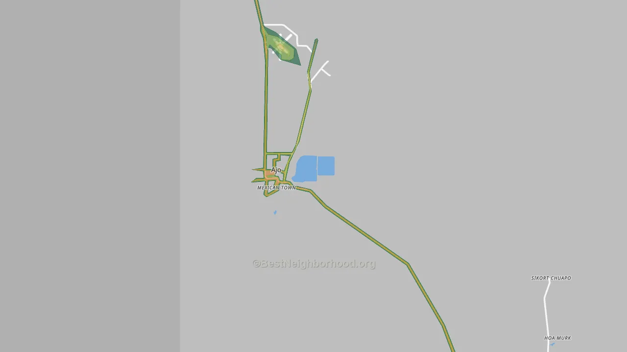 85321, AZ Map of Noise Levels in 85321