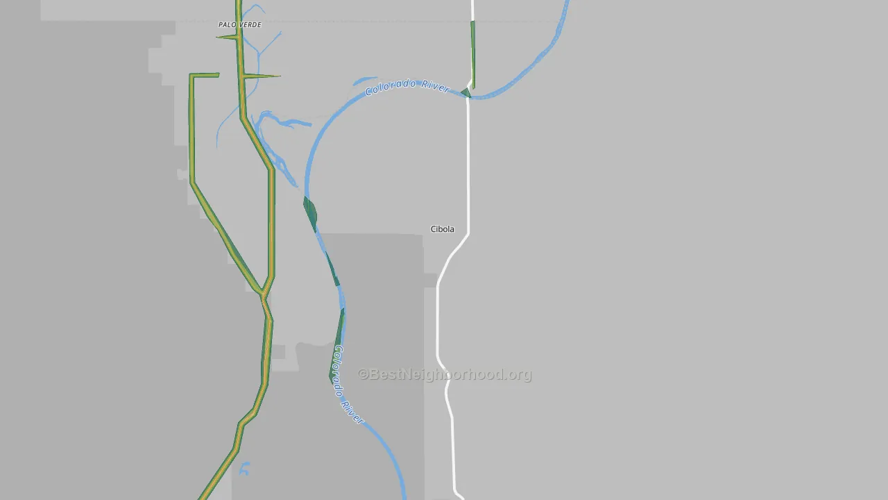 85328, AZ Map of Noise Levels in 85328