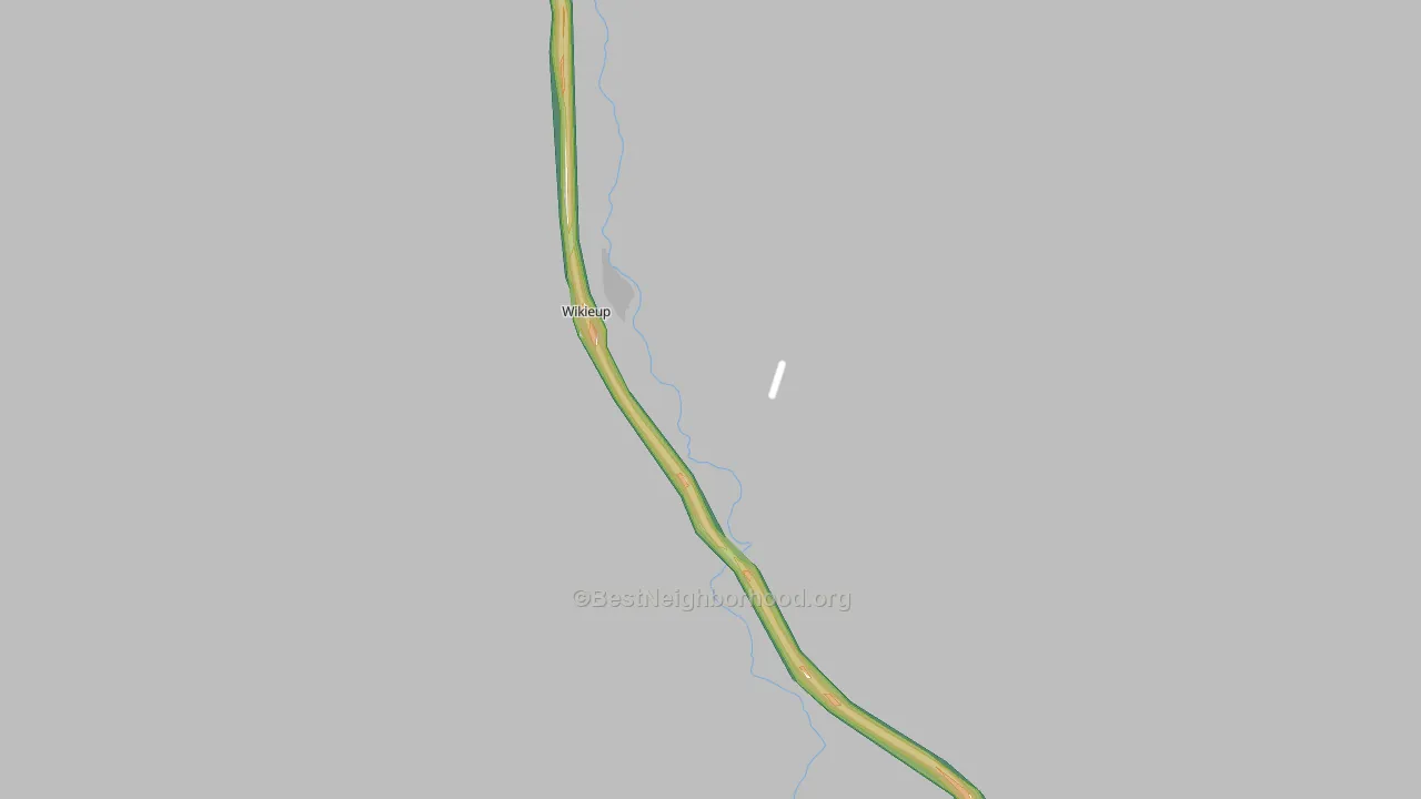 85360, AZ Map of Noise Levels in 85360